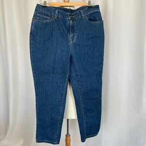 LL BEAN WOMEN'S CLASSIC FIT JEANS - 12 REGULAR